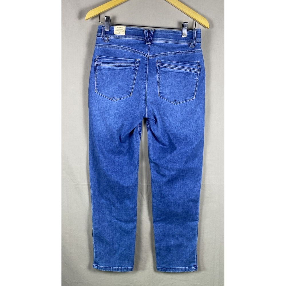 NWT Democracy "Ab"technology Jeans Womens 4 Slimming Ankle Length Model Off-Duty - Picture 2 of 10
